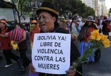 El 70% de las bolivianas sufre violencia de género