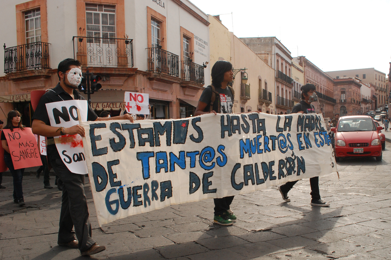 Protesta en Zacatecas