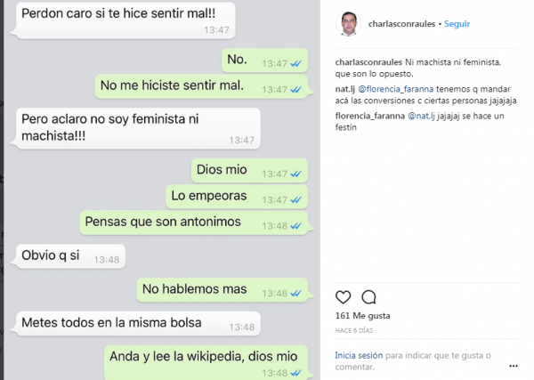 Charlas Con Raúles Hombres Que Nos Explican El Feminismo Cosecha Roja